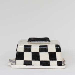 Butter Dish, Checked