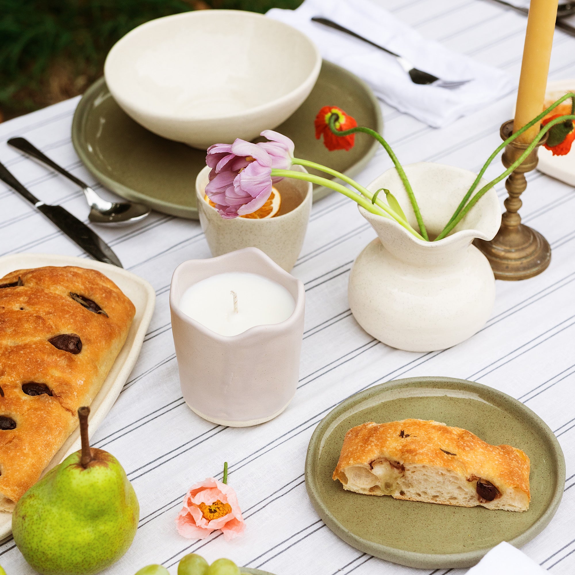 Tableware Set, Oatmeal