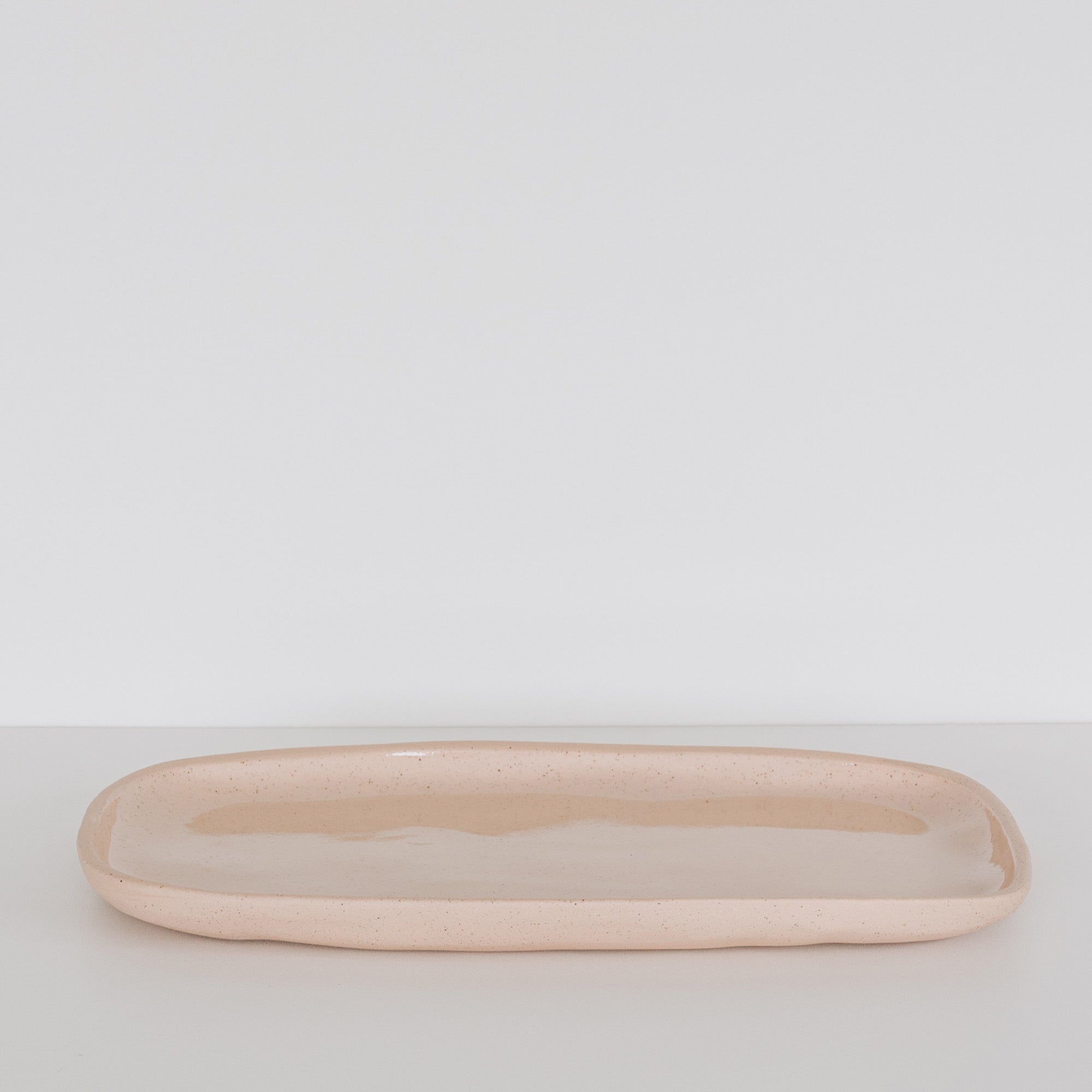 Rectangle Platter, Pink Sand