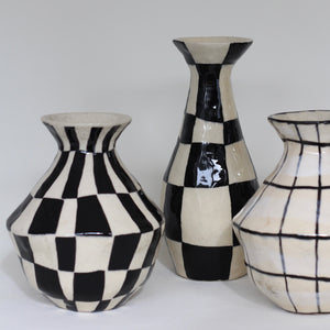 Classic Vase, Checkered