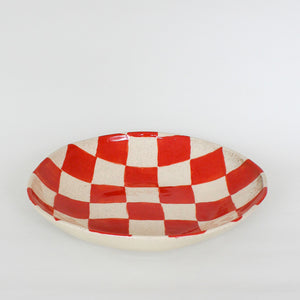 Serving Bowl, Checkered