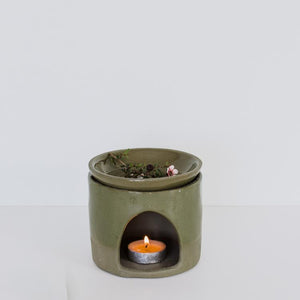 Second Oil Burner, Sage